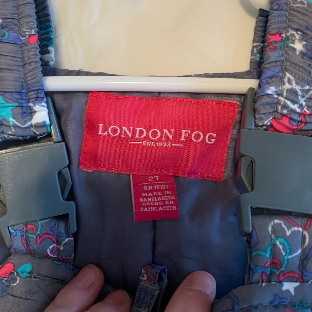 London Fog toddler snowsuit